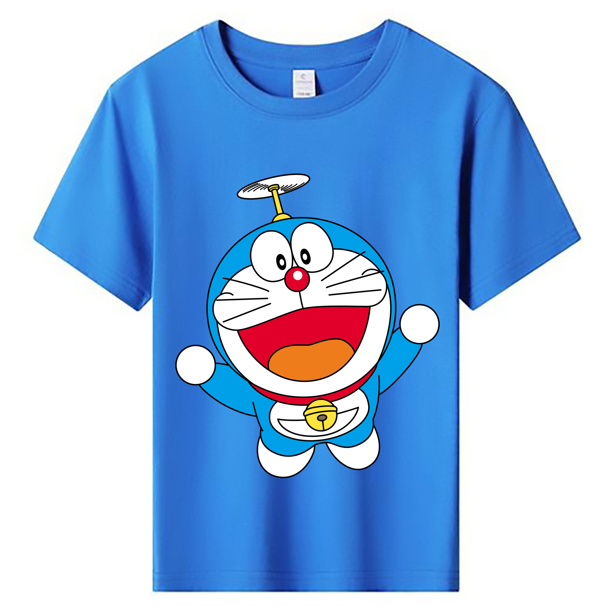 （画像用） ドラえもん Doraemon 綿100％キッズTシャツ（フロントプリント）
